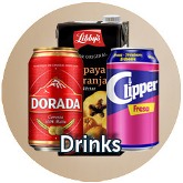 Buy Canarian Beers, Soft Drinks, Juices, Milk and Coffee 